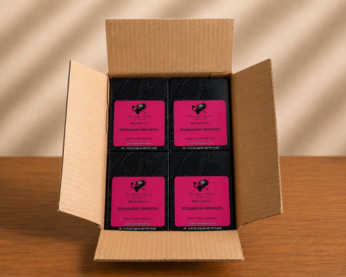4-Pack Screaming Monkey® Medium Roast Coffee Pods (96 Count)